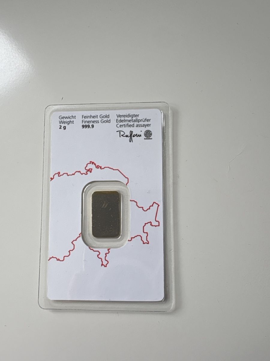 Metalli preziosi: Goldbarren 2g neuverpackt – Nuovo e nell'imballaggio originale da Künten venduto da l_lar_16 1