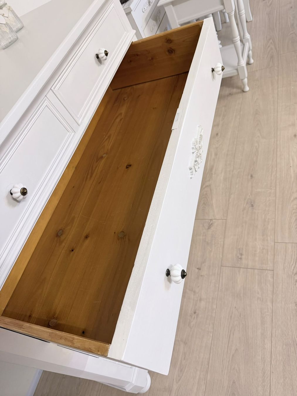 Commodes: Kommode Landhaus weiss – D'occasion à Elgg par Limone2018 1
