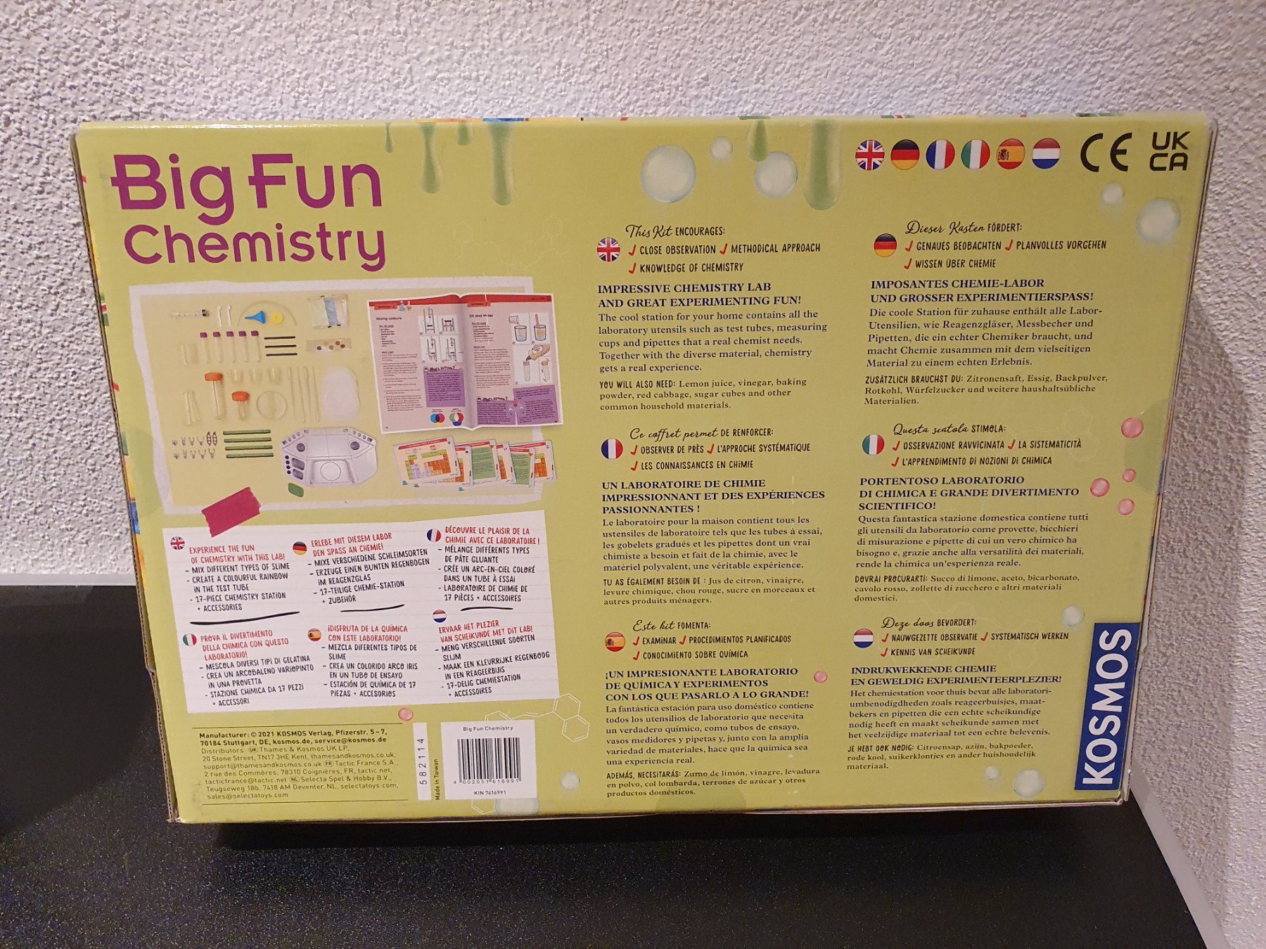 Spiele: Kosmos - Big Fun Chemistry (Experimente) – Neu und originalverpackt aus Dagmersellen von  1