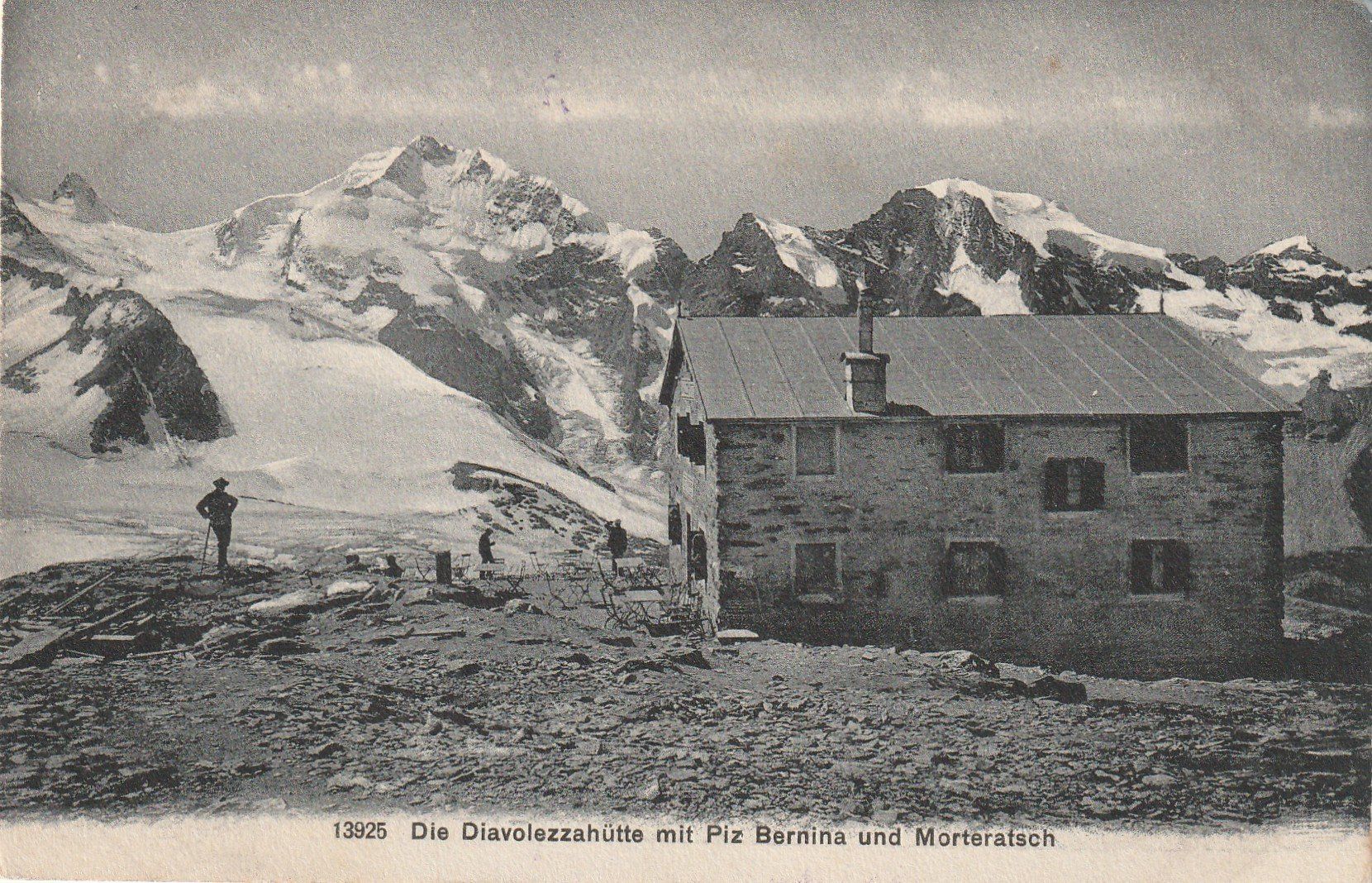 Cartoline postali: Diavolezza Hütte – Usato da Rorschacherberg venduto da fratovi2