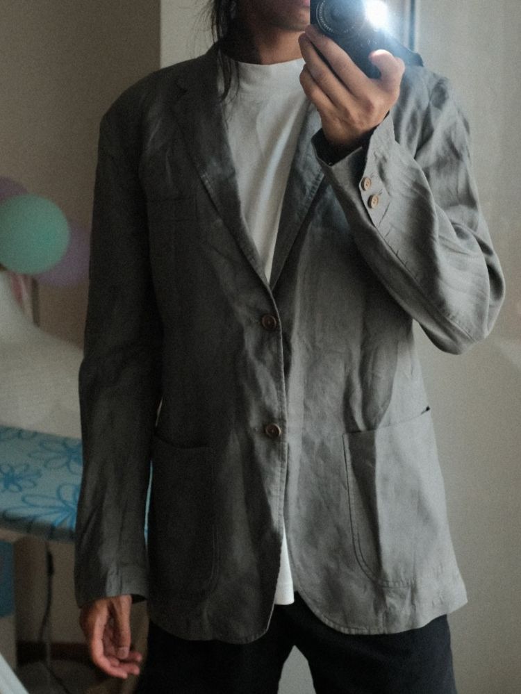 Jacken: Muji Linen Blazer – Gebraucht aus Zürich von Leistong 2