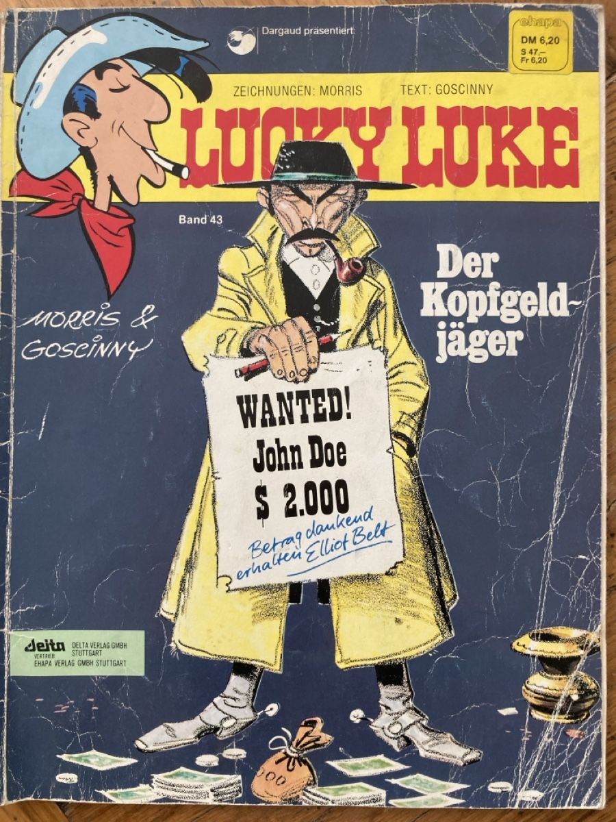 Comics: Lucky Luke - Der Kopfgeldjäger – Gebraucht aus Eglisau von Shoprabbit