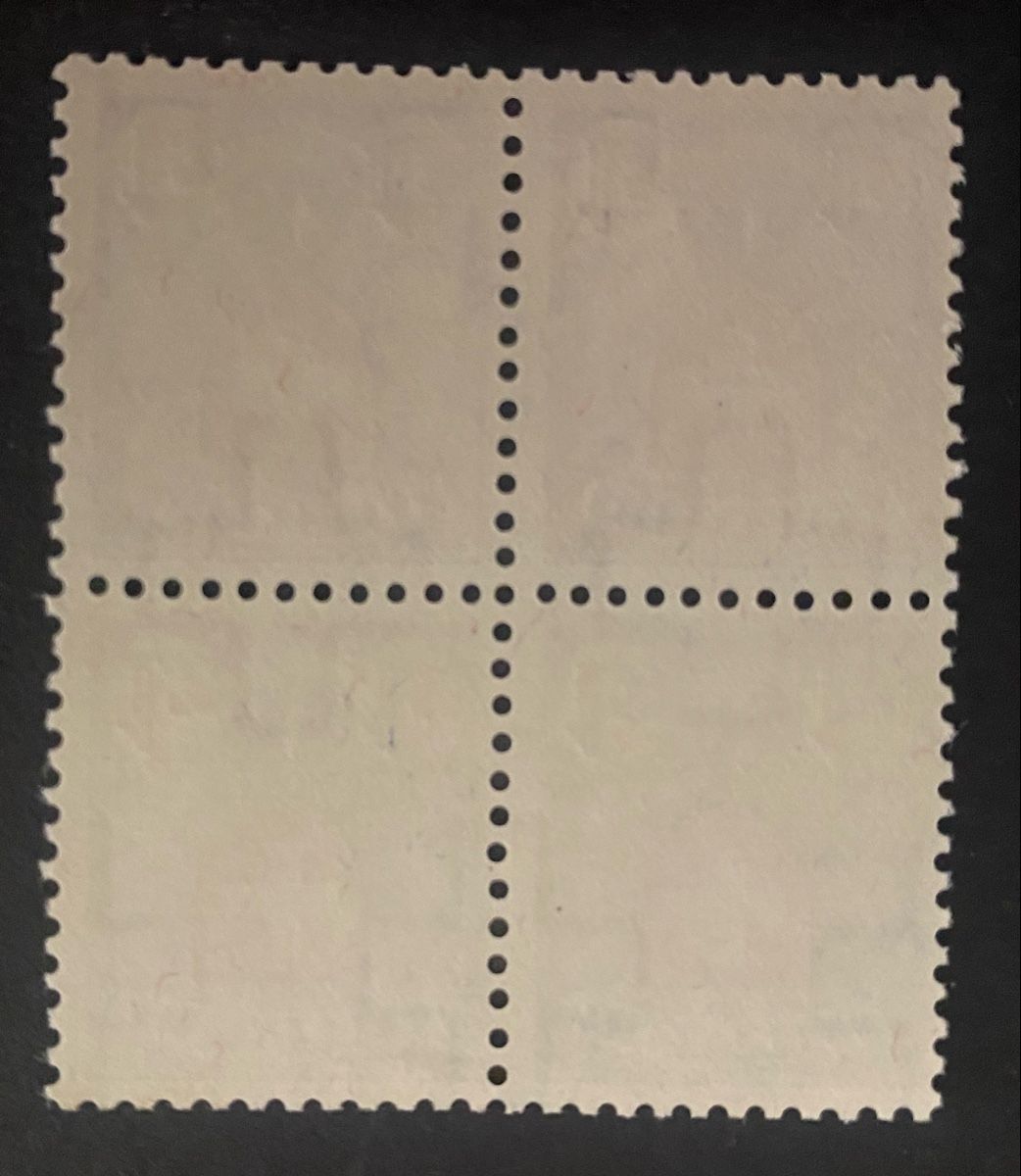 Alle Briefmarken: 1940: Wappenmuster Nr.165y Viererbl.** – Gebraucht aus Walperswil von Tcheidi 1