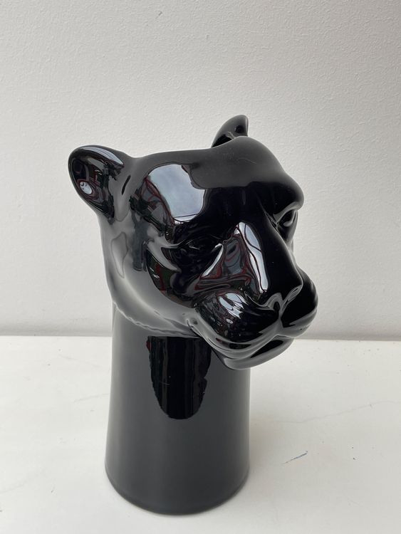 Panther Vase aus Steingut Kaufen auf Ricardo