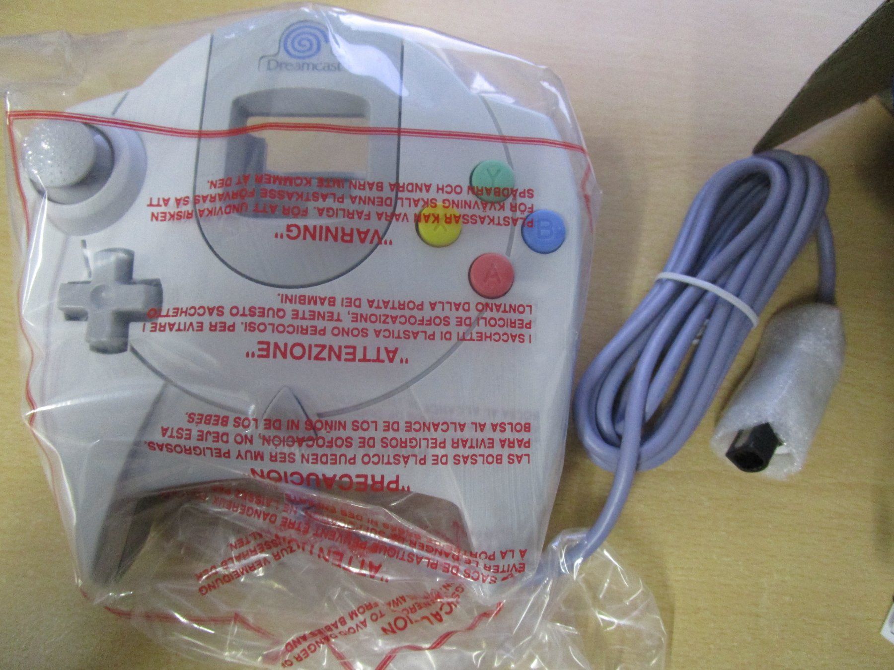 Controller: Original Sega Dreamcast Controller - Neuware - Sega DC Neu – Nuovo e nell'imballaggio originale da Goldau venduto da agestuffer 2