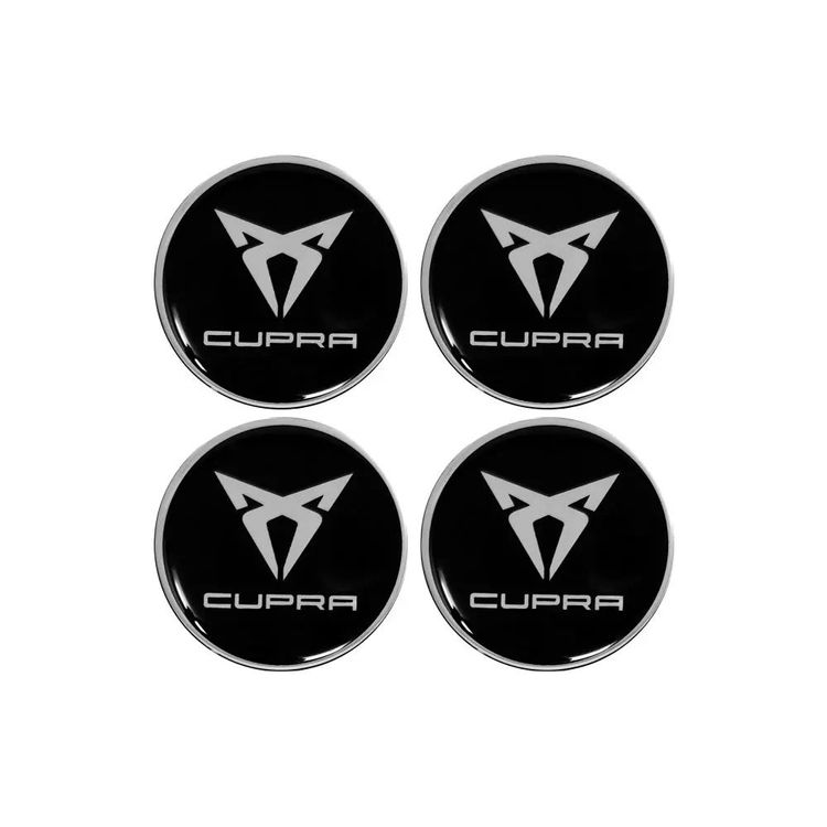 BMW Nabendeckel Aufkleber Set - 4x Emblem 70mm Für Felgen + Gratis M Chip