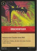TCG Disney LORCANA DAS ERSTE KAPITEL De 130 Drachenfeuer