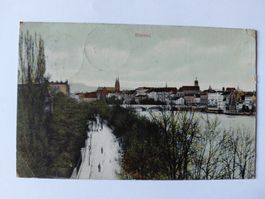 Alte Ansichtskarte Basel um 1911, seltene Sammlerkarte!