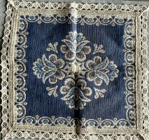 napperons vintage– Coton-Lin avec dentelle