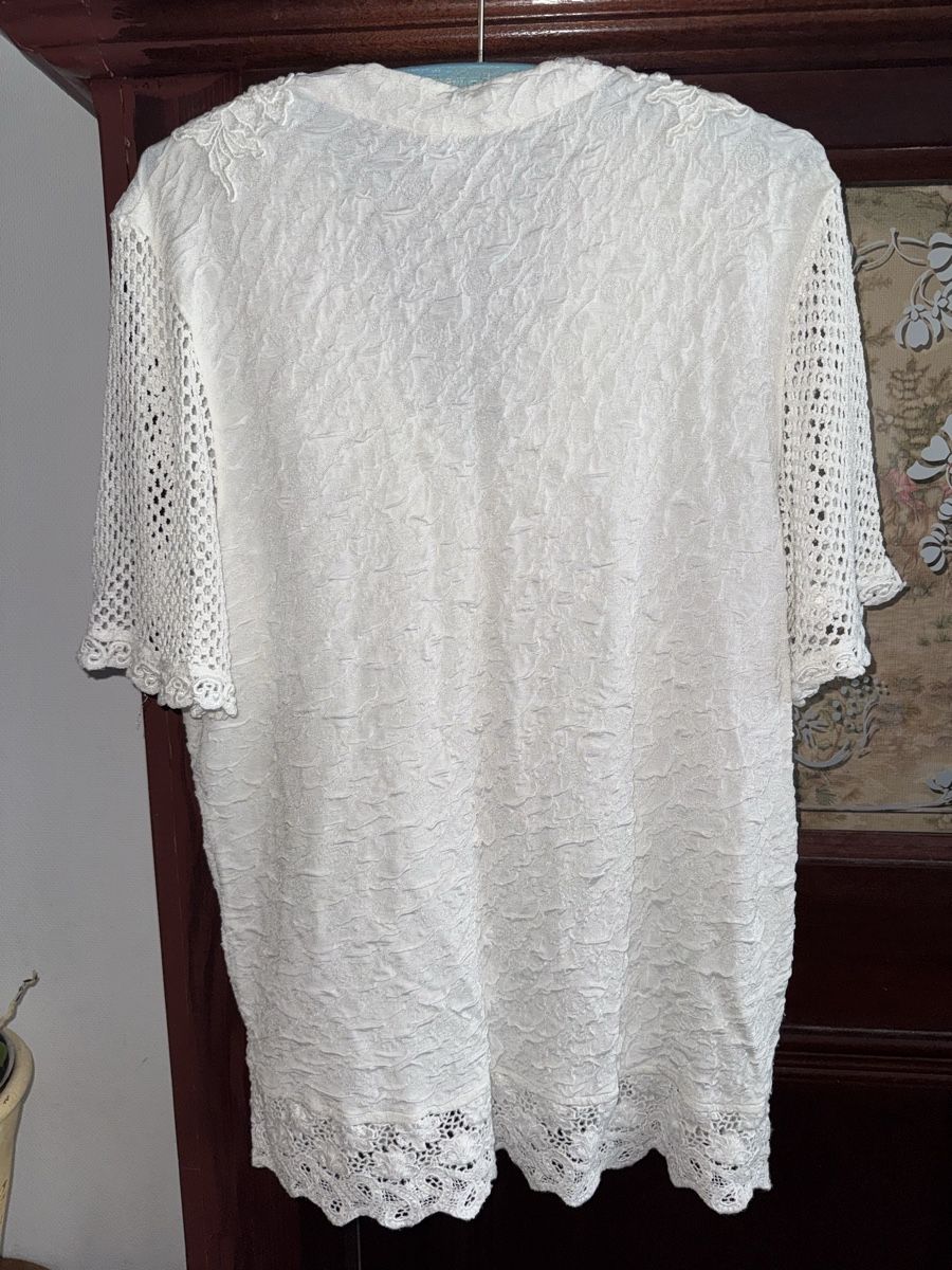 Chemisiers: Vintage Bluse Oberteil Spitze  – D'occasion à Obfelden par cesarina10 7