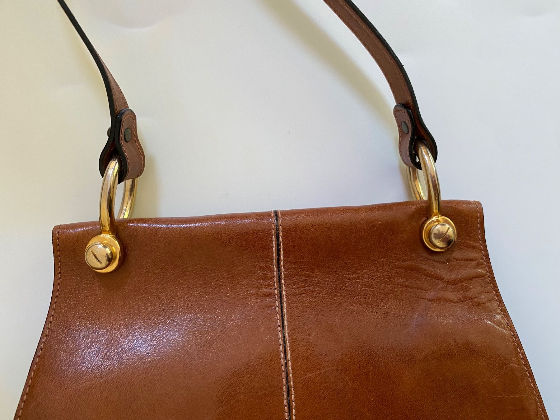 Bally Borse da donna: BALLY Handtasche braun Leder vintage – Usato da Wallisellen venduto da skorpion-11 4