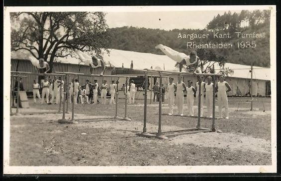 Cartoline postali: Rheinfelden, Aargauer Kant. Turnfest 193 – Usato da Berlin venduto da bartko-reher