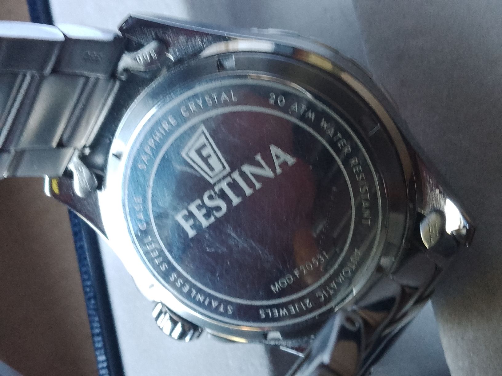 Festina Uhren: Festina Automatic 44mm läuft Super  – Gebraucht aus Agno von sam2608 3