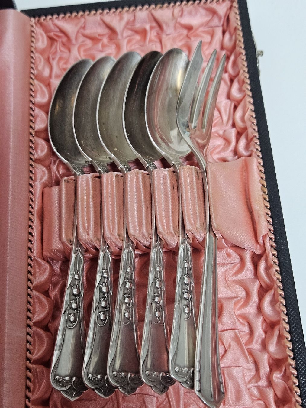 Bestecksets: Antikes Silber 800 Dessert-Besteck Set  – Gebraucht aus Schlieren von Bestleo 1