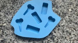 Eisform - Für Coiffeur - Schere und Kamm