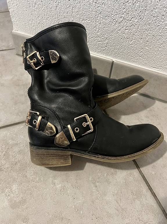 Scarpe da donna: Bottes avec détails doré - taille 40 – Usato da Bossonnens venduto da noemie_01 3