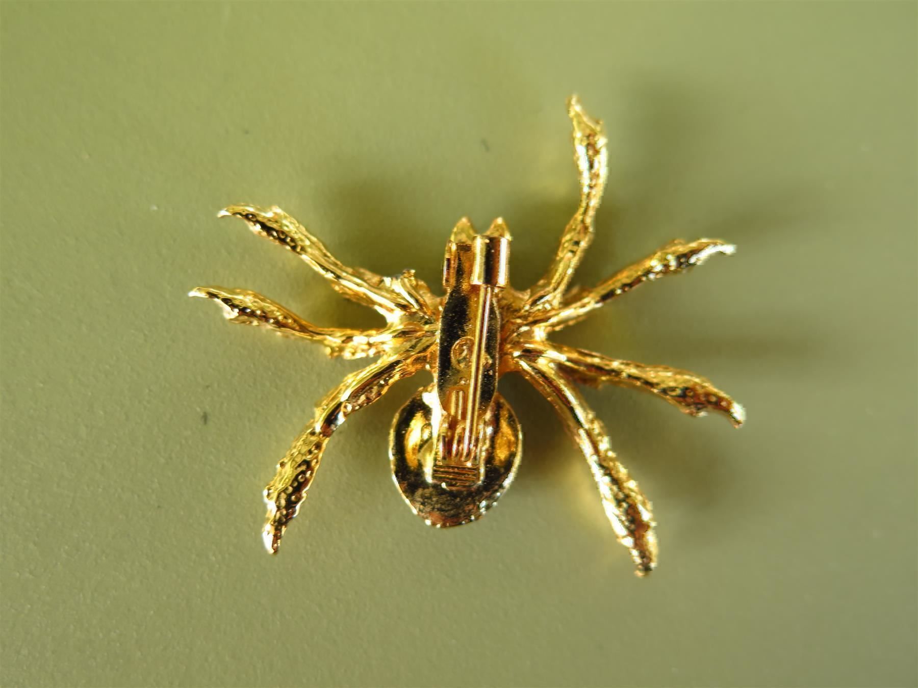 Spille & Fermagli: (22Q)  BROSCHE, Spinne mit 7 Beinen – Usato da Bern venduto da Jwpm66 2