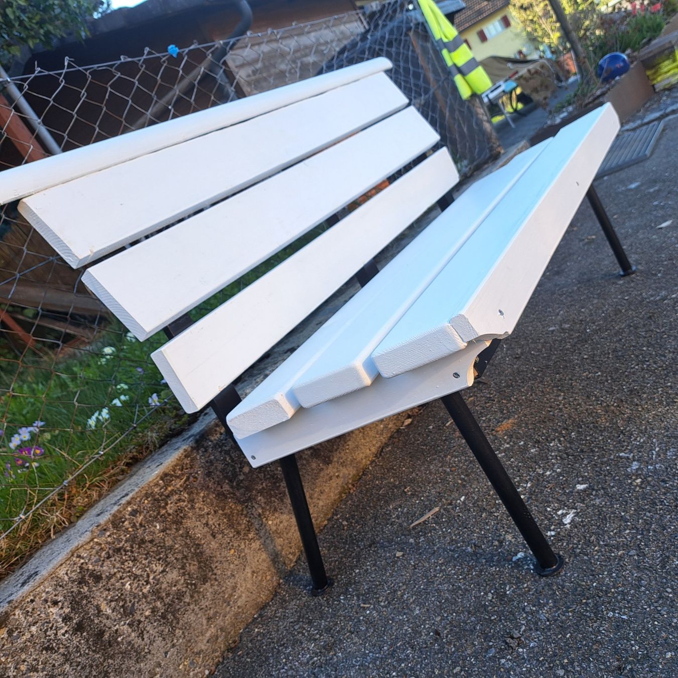 Panchine: huebsche gartenbank robust – Nuovo (secondo la descrizione) da Benzenschwil venduto da 007tinu 3
