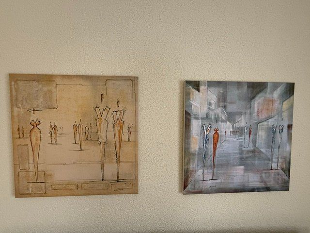 Foto & Immagini: 2 Bilder 60x60cm – Usato da Rothenburg venduto da Betty690