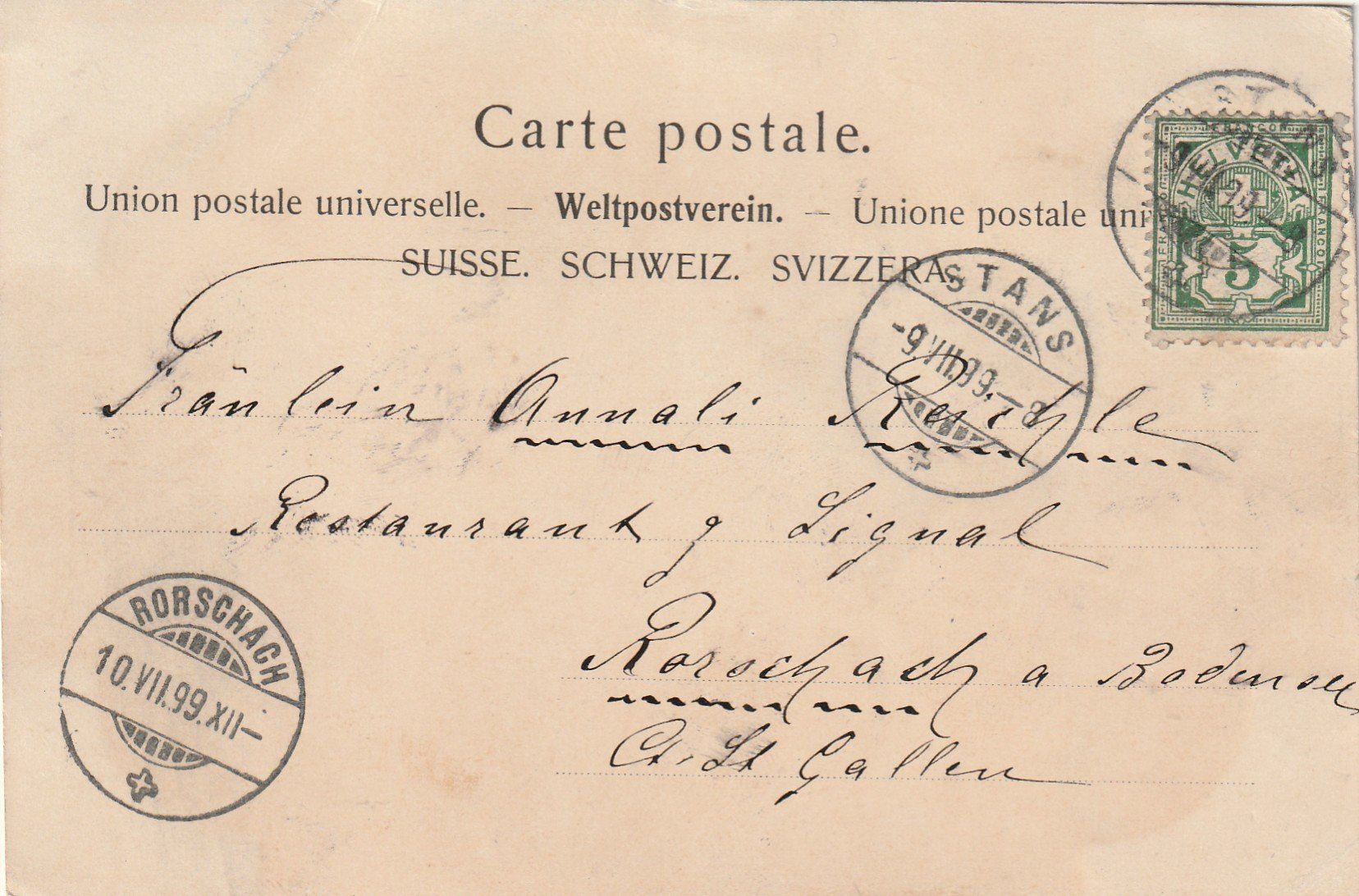 Cartes postales: Stans – D'occasion à Rorschacherberg par fratovi2 1