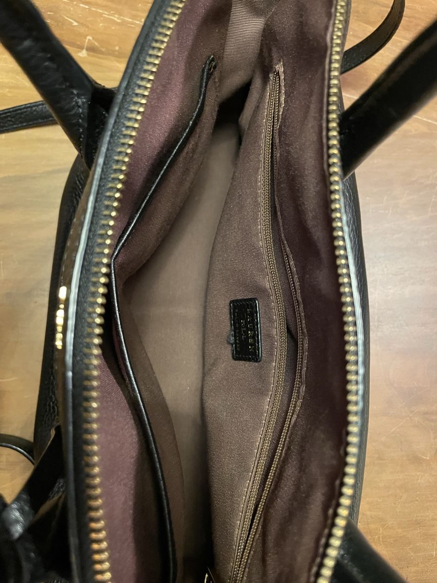 Ralph Lauren Borse da donna: Schwarze Ralph Lauren Handtasche aus Leder – Usato da Watt venduto da HelenVo 4