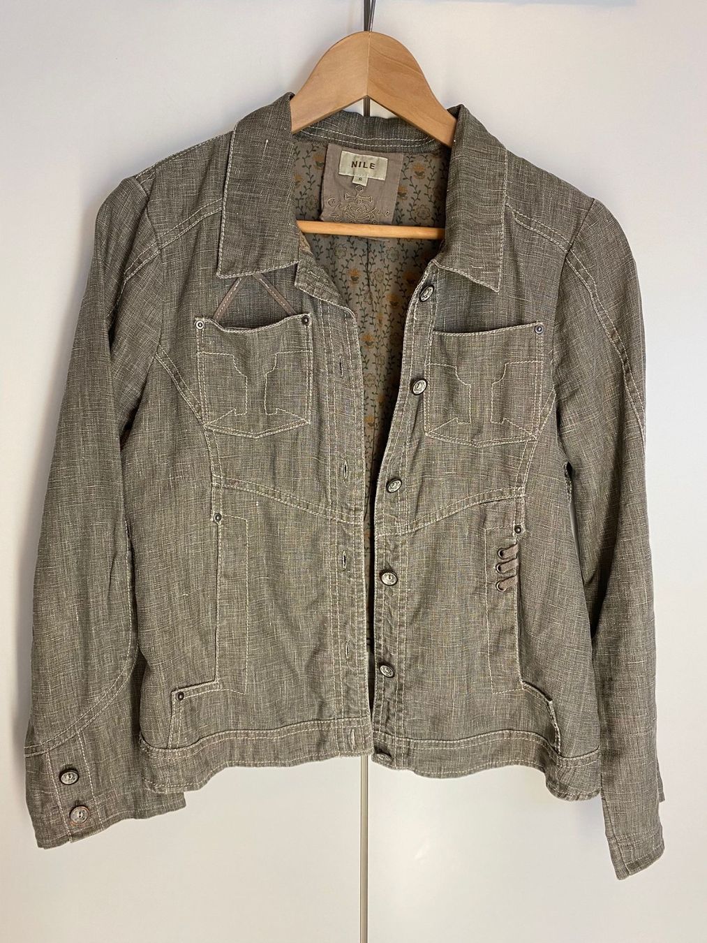 Nile Jacken: Nile Damenjacke Gr. S - 100% Leinen – Gebraucht aus Frauenfeld von LIL_NA 3