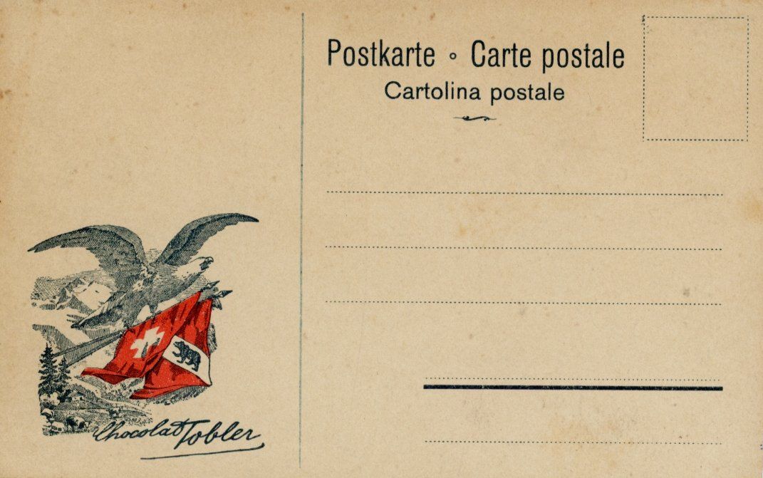Cartoline postali: Stansstad  NW    -   Chocolat TOBLER – Usato da Brig venduto da Valcards54 1