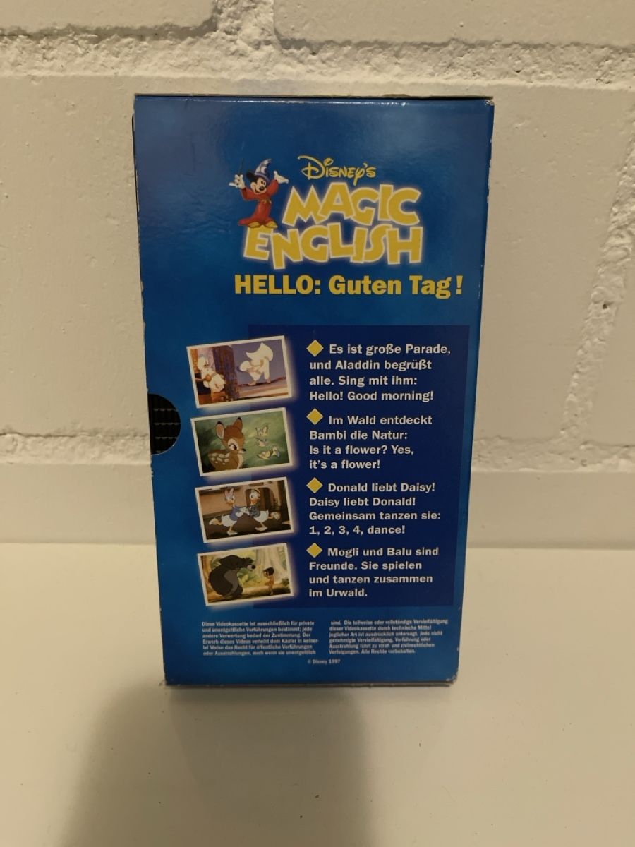 Alle VHS: Disney Magic English 1 Video – Gebraucht aus Unterkulm von AnoliOccasion 1