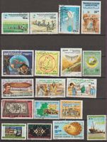 Mauritanie divers thèmes 1978-1988