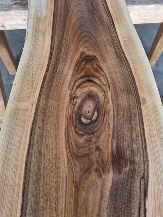 Articoli in legno: Nussbaum Massivholz Klotzbretter Natur Walnut Unikat Deko – Nuovo (secondo la descrizione) da Rheineck venduto da Dein_Wunschholz 9