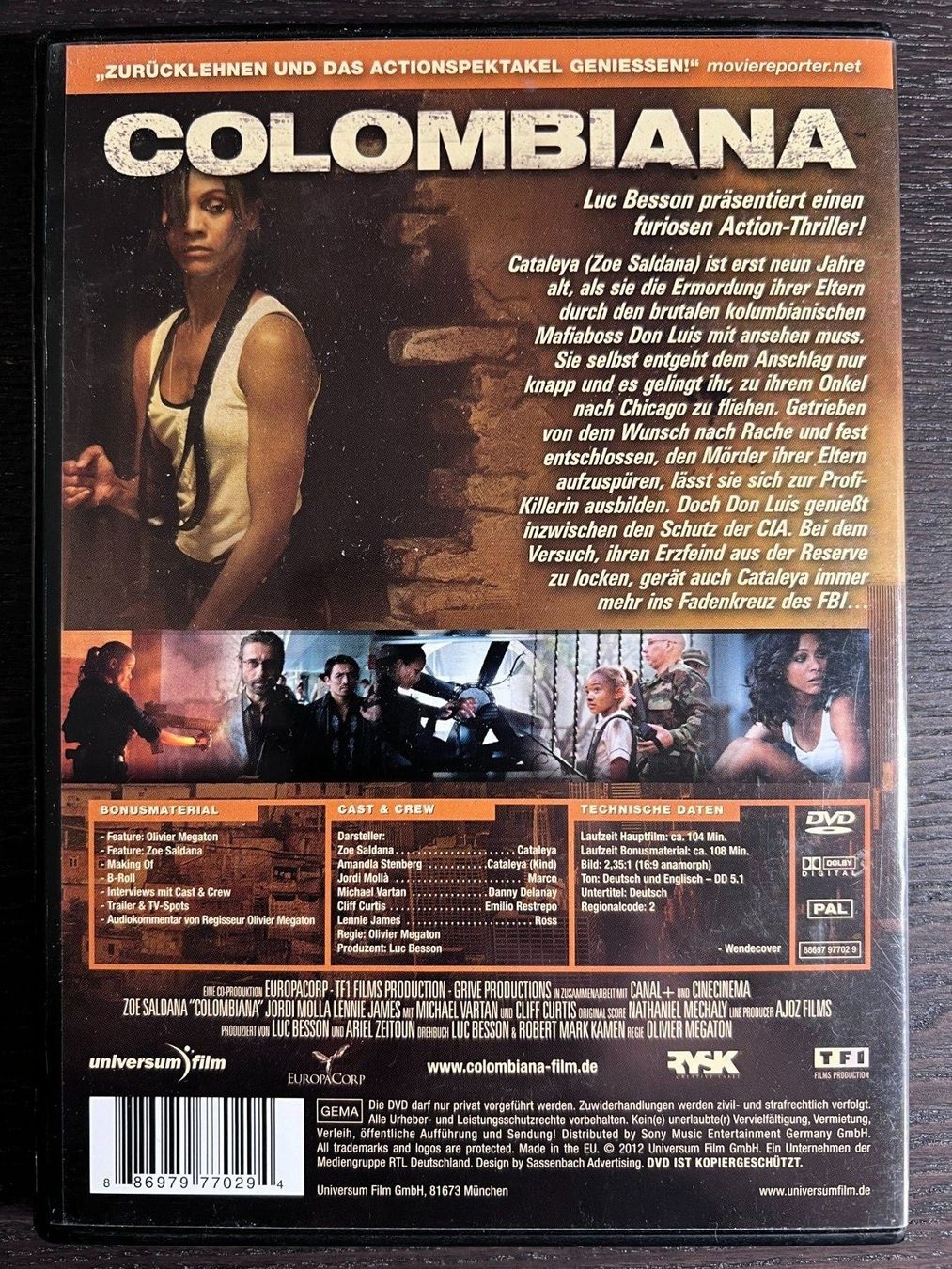 Tutti i DVDs: Colombiana – Usato da Zürich venduto da FilmFreunde 1