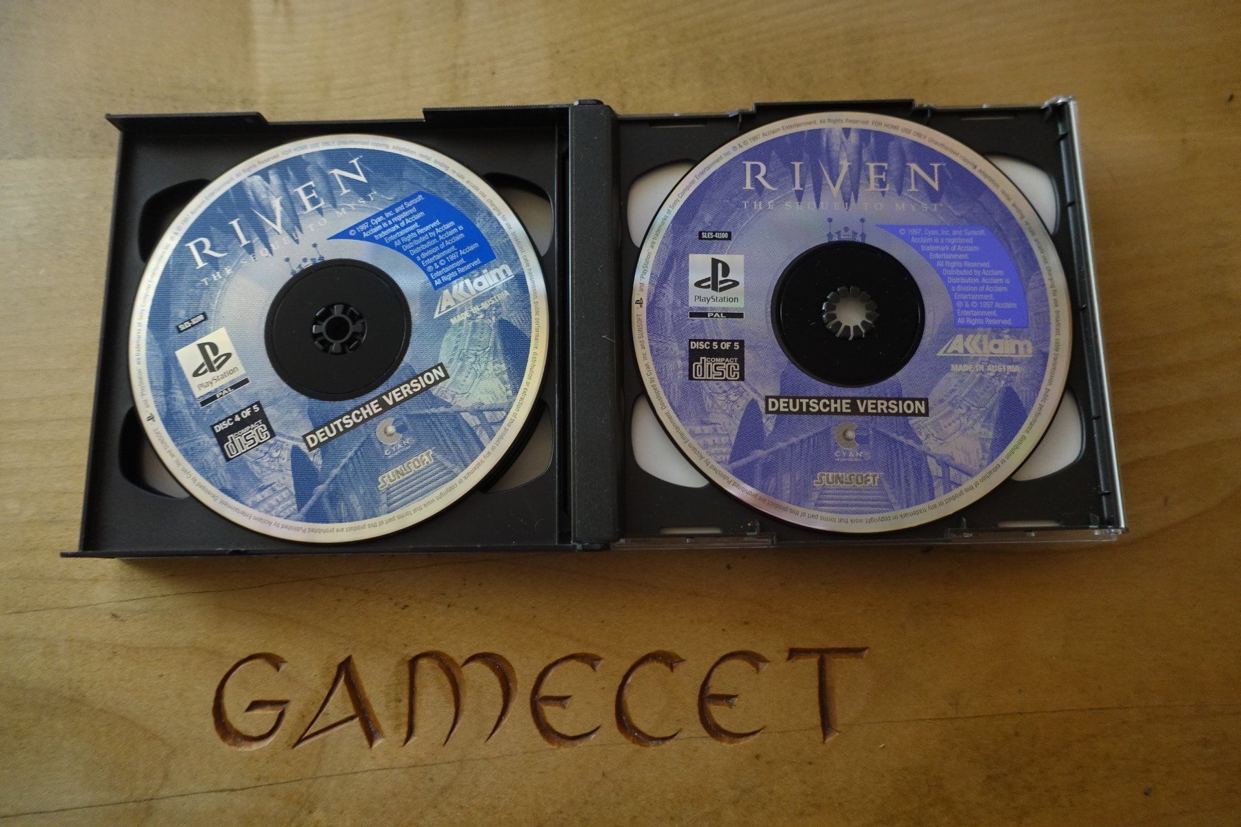 Sony Giochi: Riven: The Sequel to Myst – Usato da Steinach venduto da Gamecet 5