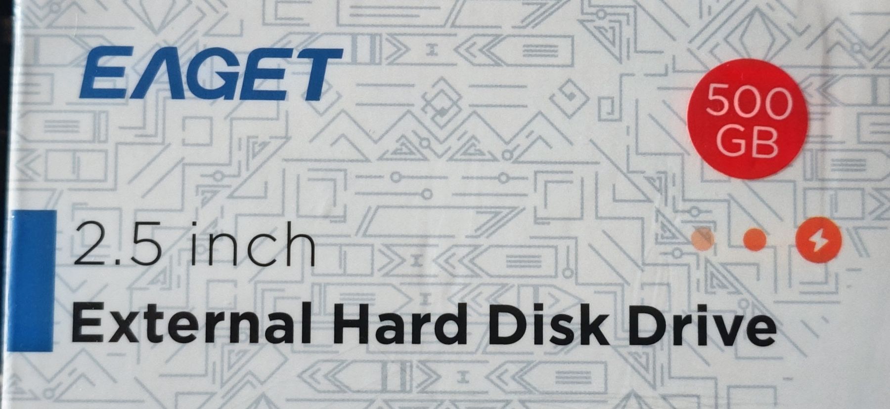 Harddisks: Externe Festplatte | 500GB | 2,5" | Eaget – Neu und originalverpackt aus Ennetmoos von Faders 3