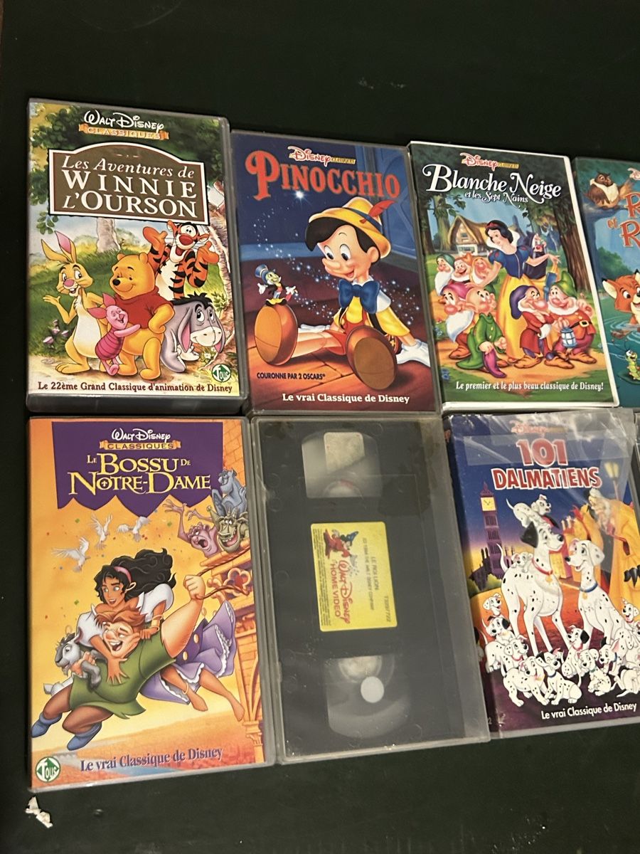Tutti i VHS: VHS Disney lot de 8 cassettes – Usato da Thierrens venduto da Bigla 3