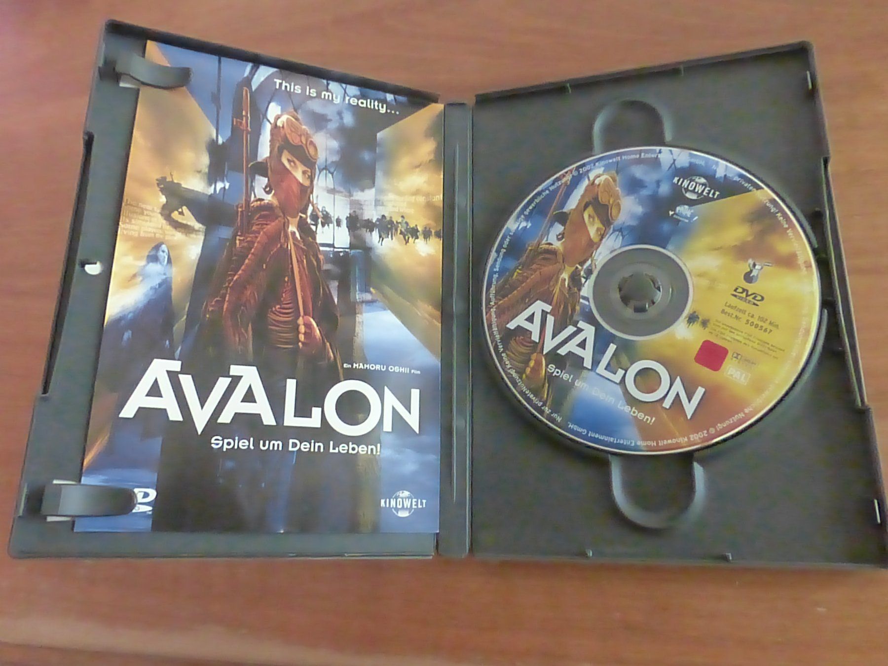 Alle DVDs: Avalon Sci-Fi DVD Mamoru Oshii – Gebraucht aus Zumikon von psisound 4