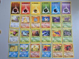 Pokémon français wizards base set fossil jungle + édition 1