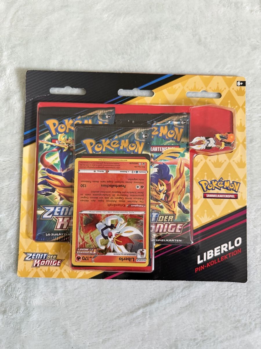 Pokémon Carte collezionabili: Pokemon Zenit der Könige Liberlo "Error Pack" Für Sammler – Nuovo e nell'imballaggio originale da Altenrhein venduto da Riccidp