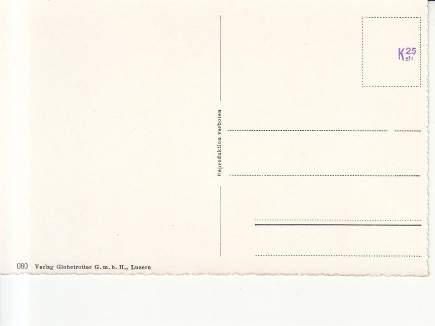 Cartoline postali: Luzern Kapellbrücke ca. 1950 – Usato da Bürglen TG venduto da StampGraf 1