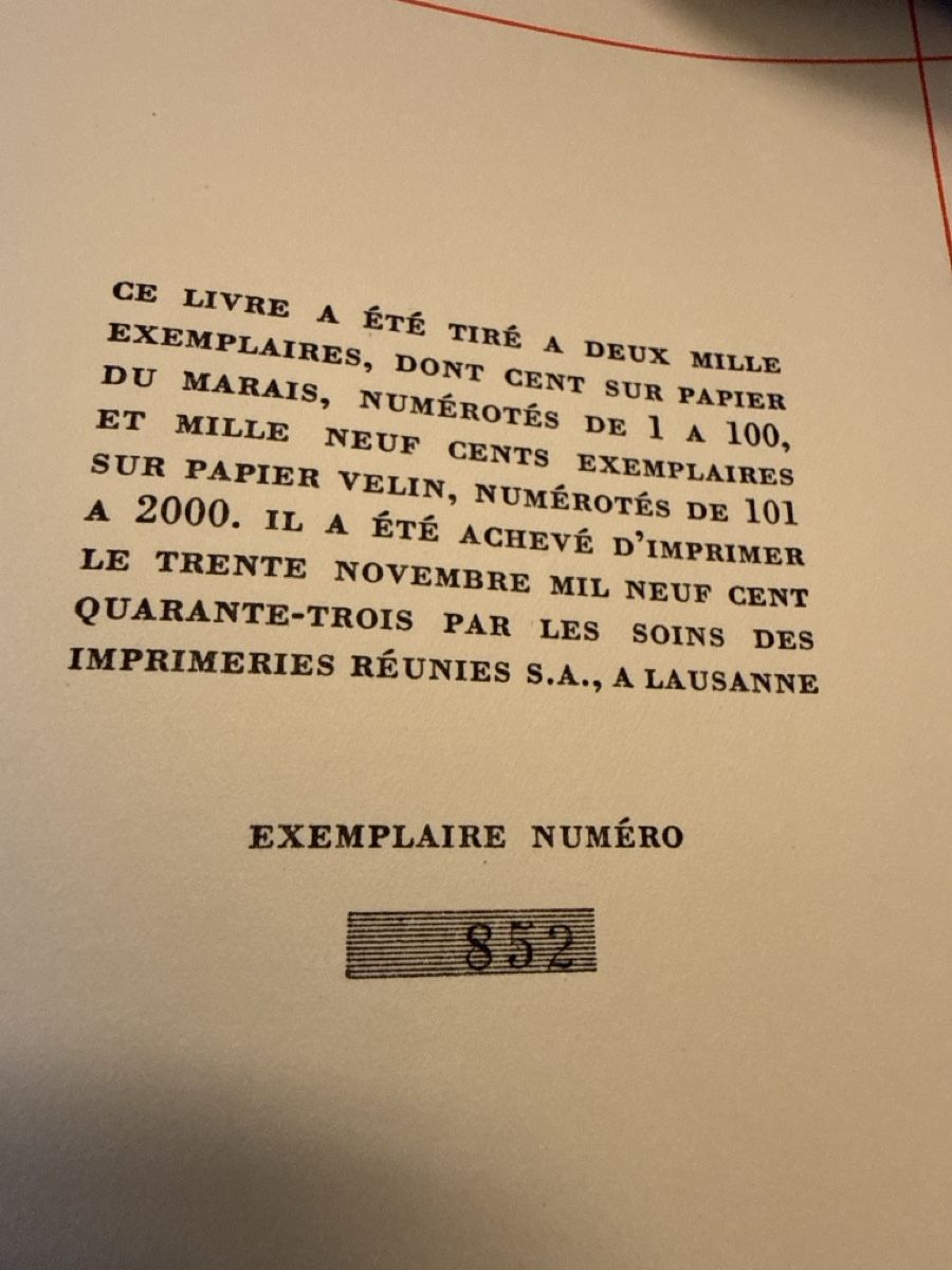 Bücher: VILLON François Œuvres – Gebraucht aus Schmitten FR von Hohezelg 2