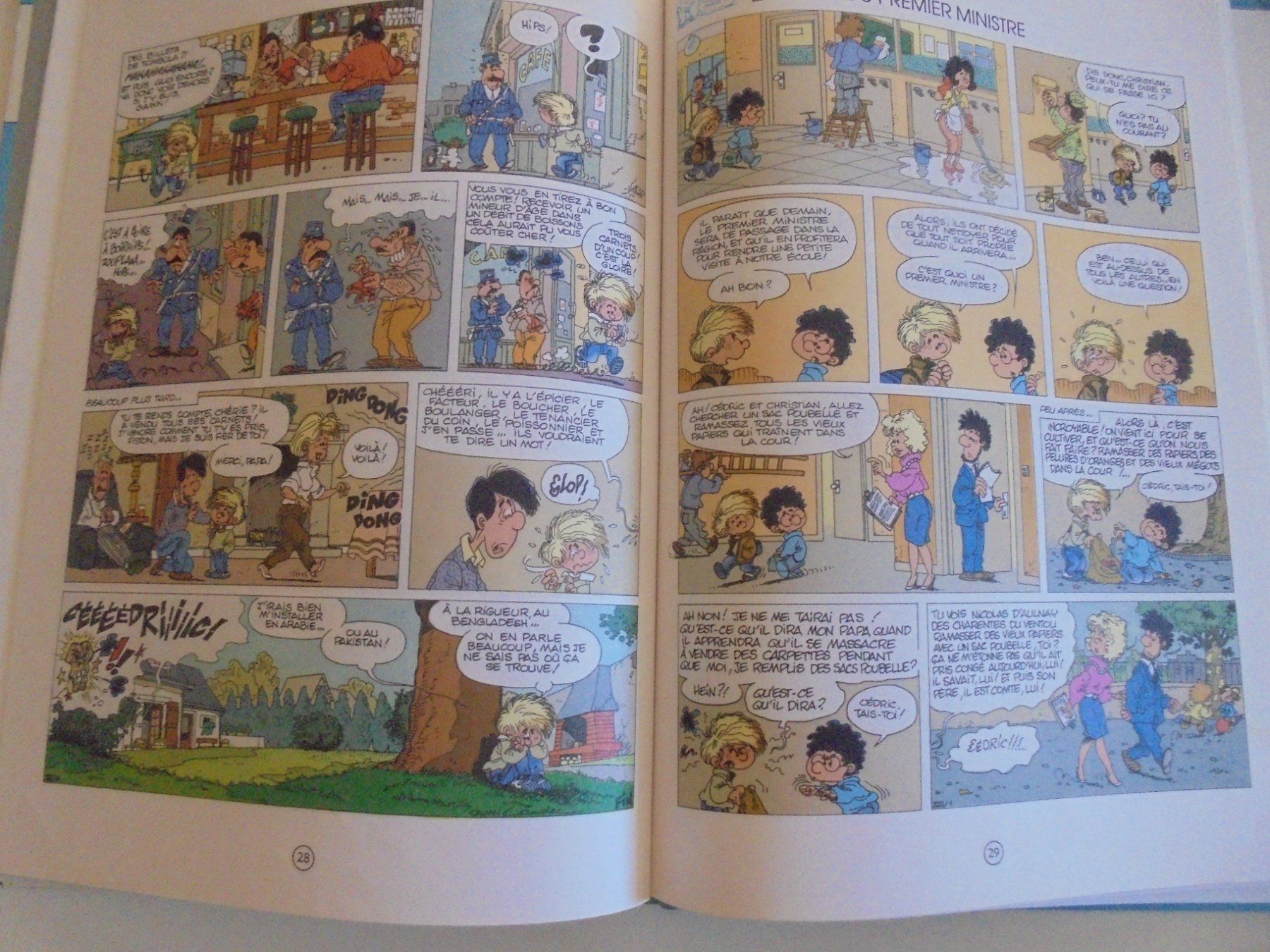 Fumetti: Cédric " 2  : Classes de neige ( édition spéciale) " 1997 – Usato da Eclépens venduto da Consuelo 4