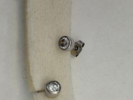 Silberohrstecker
