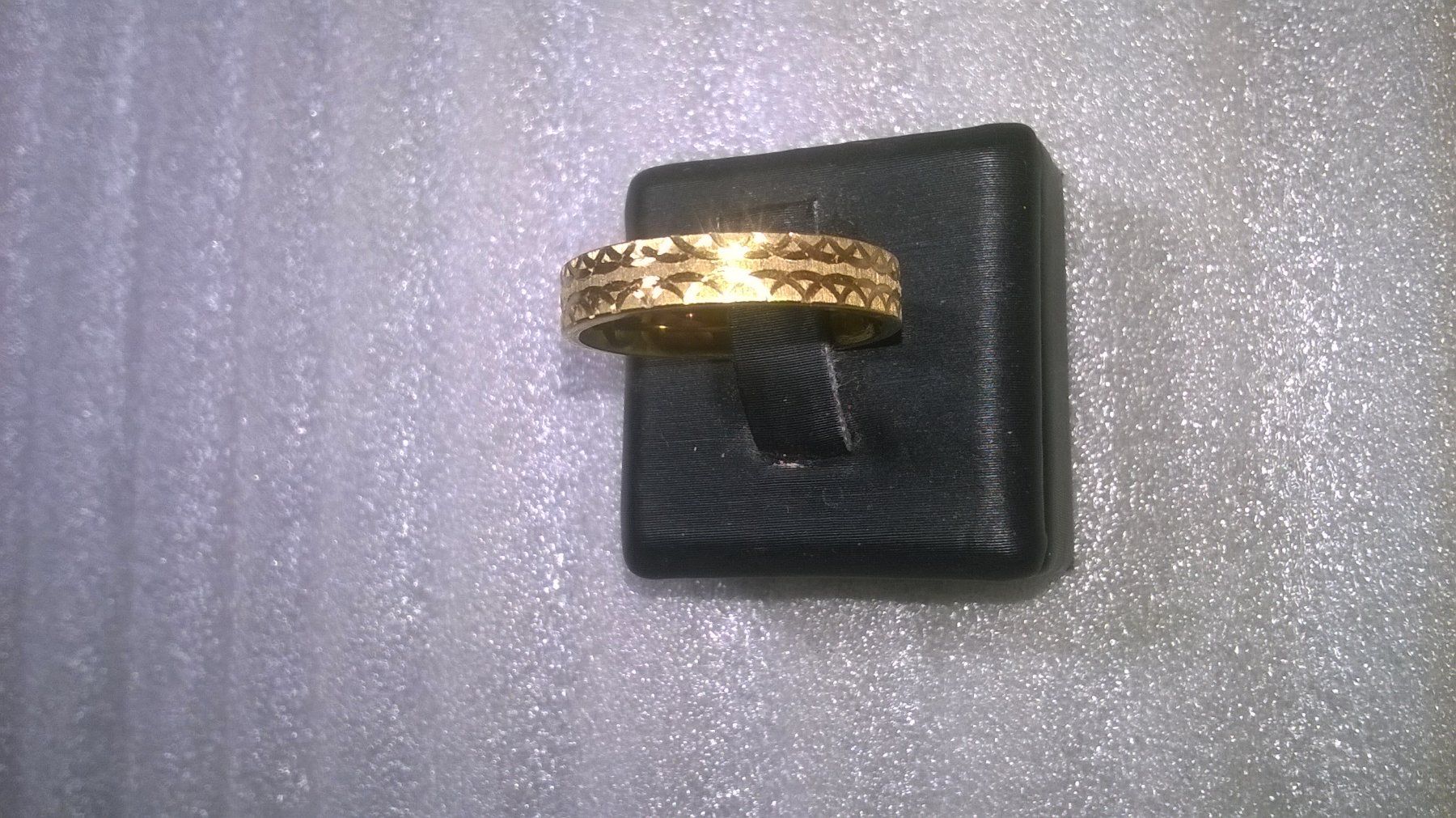 Bagues: RING EDELSTHAL,,,VERGOLDET,,,GLANZIG – Neuf (Voir description) à Basel par bijoutrie_4 3