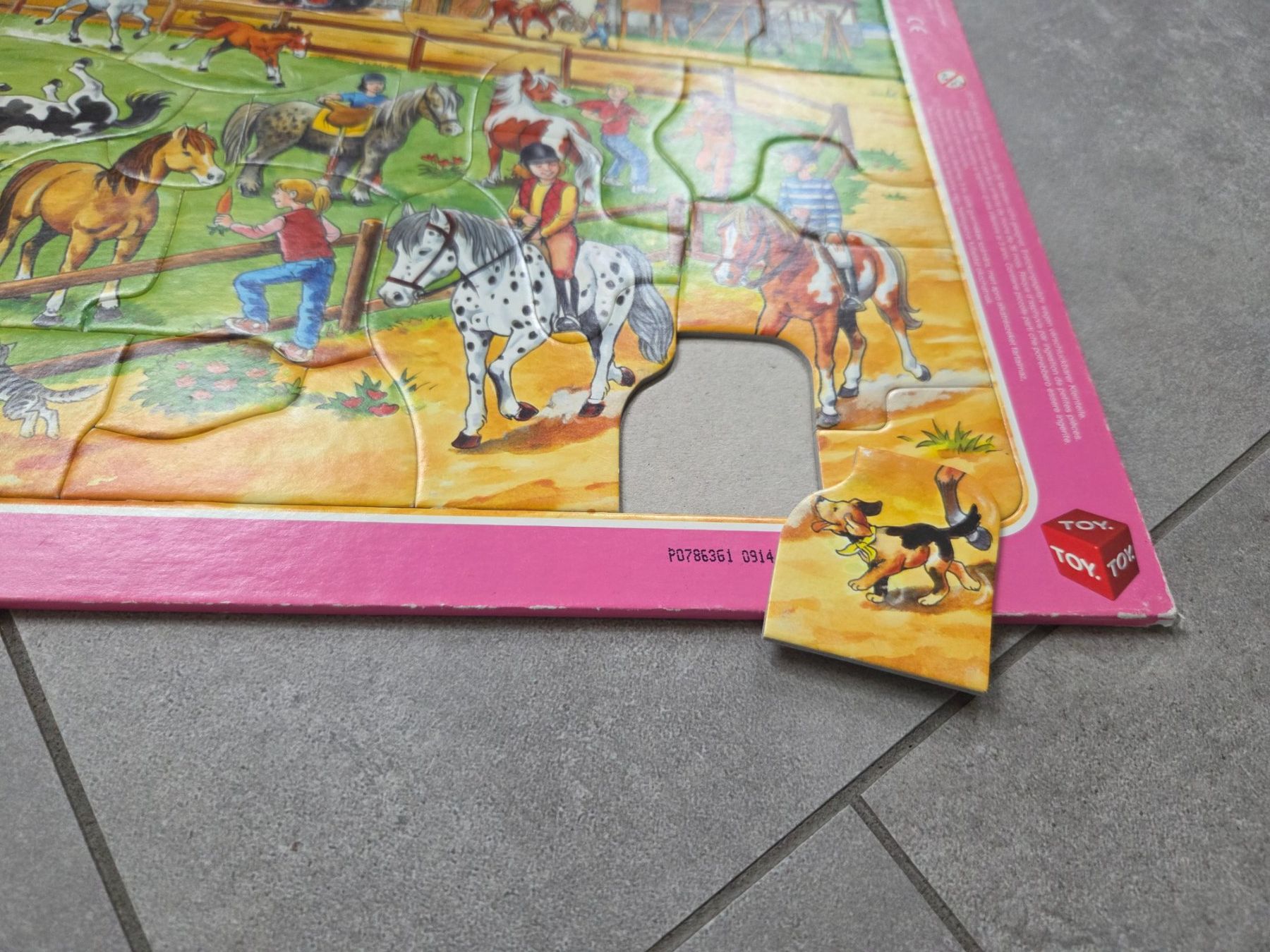 Puzzles: Ponyhof Puzzle  40 Teile – Gebraucht aus Wiesendangen von thawacc 1