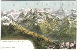 AK Vallée de Zermatt et Saas Fée - Top Zustand