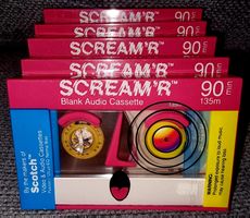Cassettes SCOTCH"SCREAM R90" type I