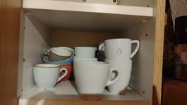 Verschiedene Tassen, Kaffee & Espresso, min. 10 Stk.