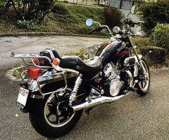 Kawasaki VN 750 Twin / Chopper / Motorrad / Töff / Fahrzeug