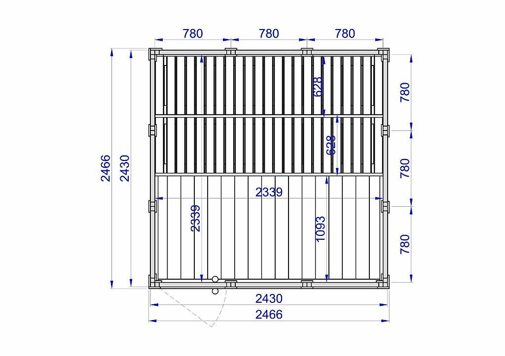 Sauna & Accessori: Eco Modern Sauna 2,4mx2,4 m / L005 – Usato da St. Gallen venduto da Spa_at_Home911 8