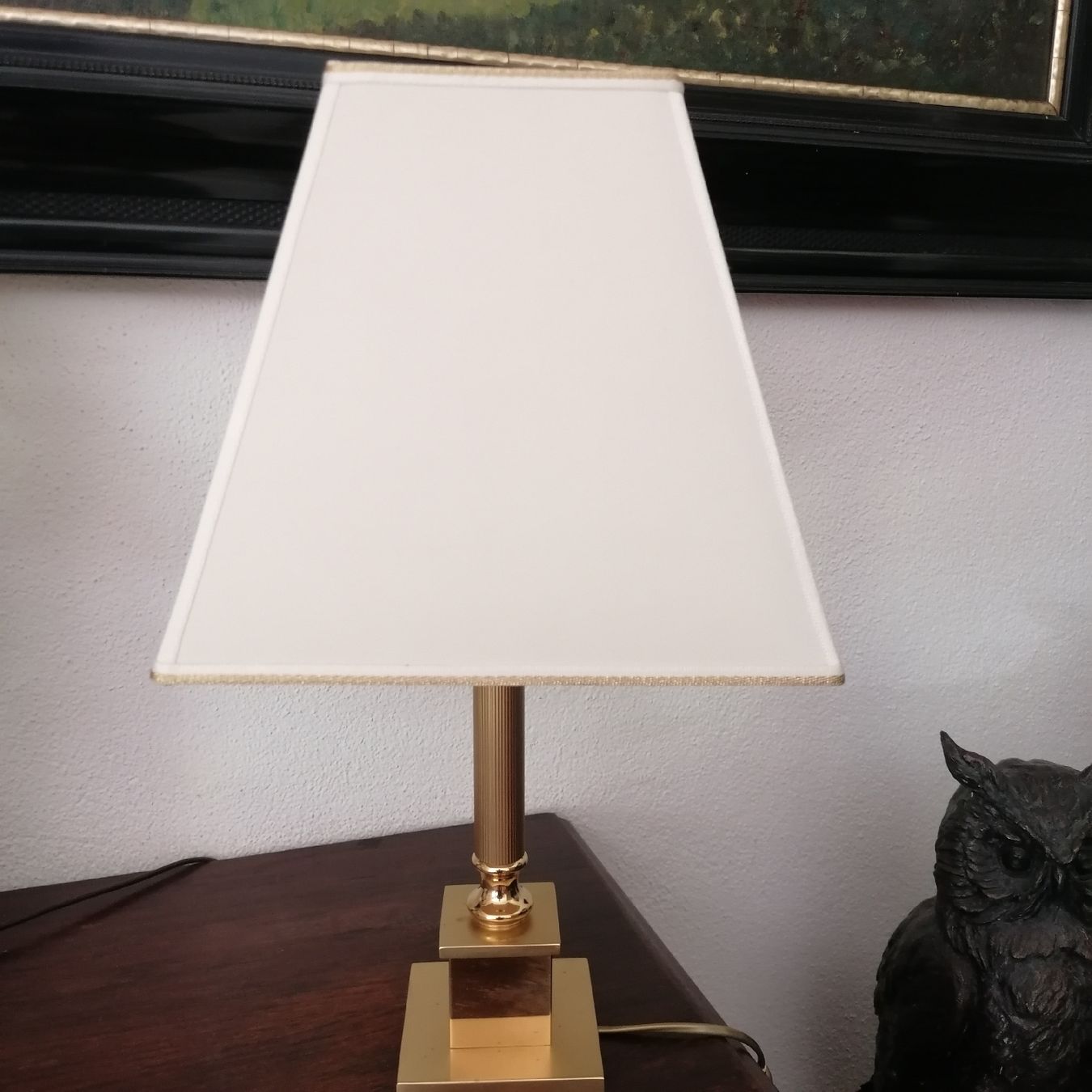 Lampade: Lampada da tavolo in ottone dorato. – Nuovo (secondo la descrizione) da Mendrisio venduto da Accamuta 3
