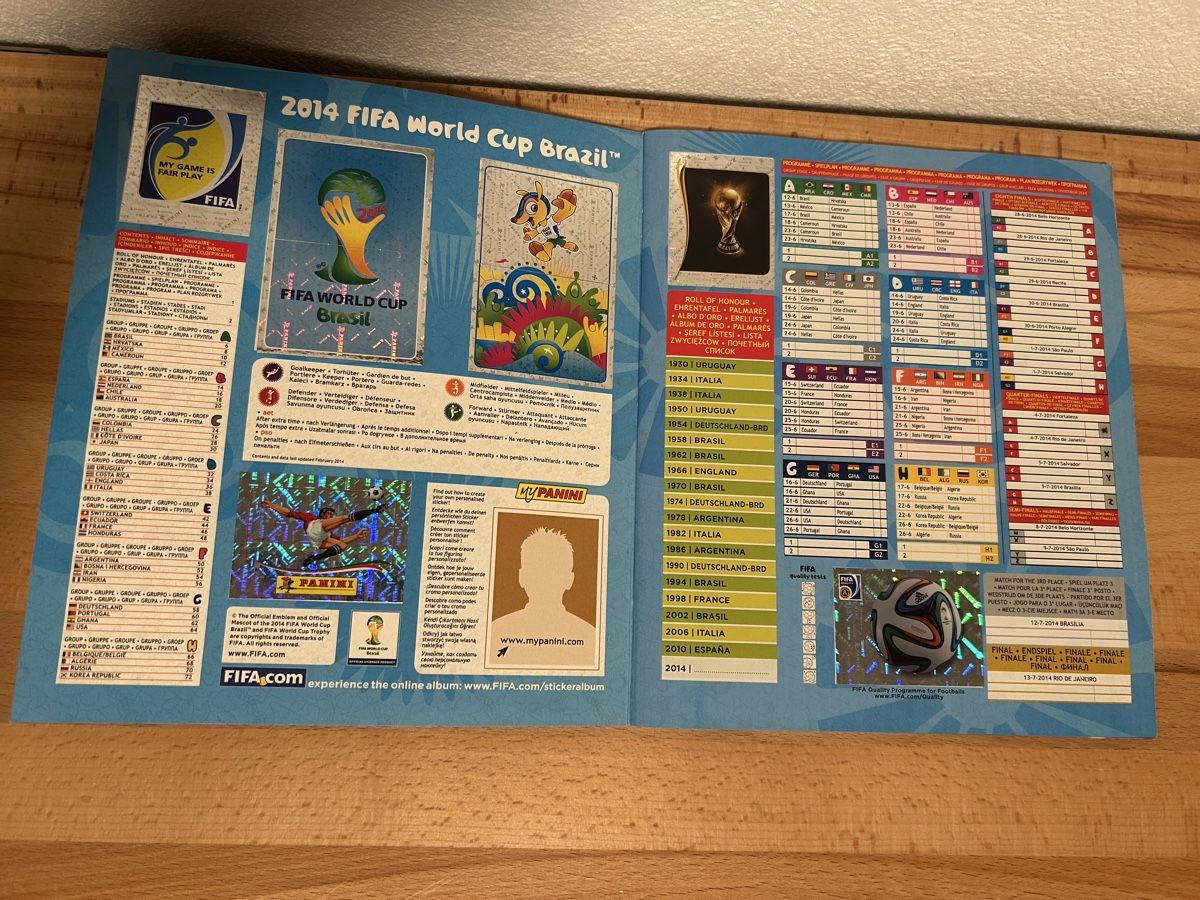 Panini Carte collezionabili: Panini 2014 Album – Usato da Schliern b. Köniz venduto da Trebesch 1